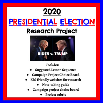 Preview of 2020 Presidential Election Campaign Project