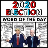 2020 Presidential Election - Donald Trump - Joe Biden Voca