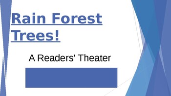 Preview of Rain Forest Trees!  A Readers' Theater