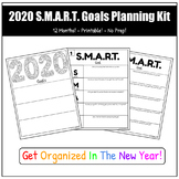2020 S.M.A.R.T. Goals Planning Kit | Printable, 12 Month Kit!