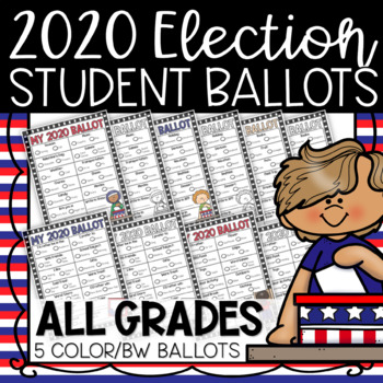 Preview of 2020 Student Ballot Worksheets