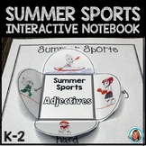 Summer Sports Activities | INTERACTIVE NOTEBOOK