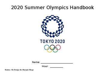 Preview of 2020 Tokyo Summer Olympics Workbook (online learning)