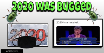 Preview of 2020 was BUGGED  | Computer Science Themed | 2020 Significant Events EDITABLE