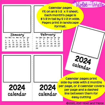 2021 2022 2023 calendar half page printable monthly christmas gift for parent d4