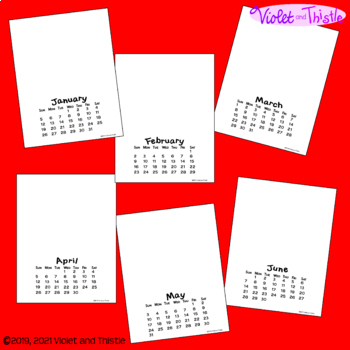 2021 2022 2023 Calendar Parent Christmas Gifts Parents {Calendar Printable} C4