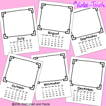 2022 2023 Calendar Parent Christmas Gift For Parents {Calendar Printable} B