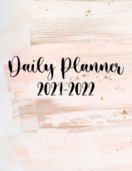 Download Daily Planner Template Worksheets Teaching Resources Tpt