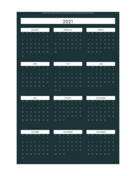 Preview of 2021-2022 Digital Student Planner (Classic)