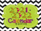 2021 -2022 Editable Calendar