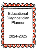 2024-2025 Educational Diagnostician Planner