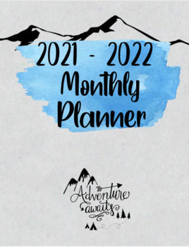 Preview of 2021-2022 Educator/Teacher  Planner