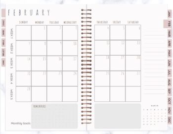 Preview of 2021 Digital Planner - Rose Gold - Over 300 pages!
