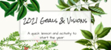 2021 Goals & Visions Board Activity