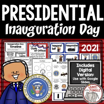 Preview of 2021 Inauguration Day includes | Print and Google Slides