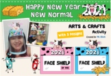 New Years 2021 Craft : Face Shields and Hats Crafts