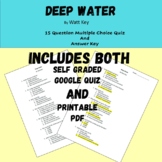 2021 SSRYA 6-8 Quiz for Deep Water by Watt Key