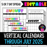2022 2023 2024 EDITABLE Monthly Calendars + Google Slides™ - FREE UPDATES!