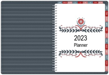 Preview of 2022-2023 Digital Planner, Dated Planner, Hyperlinked Digital Planner