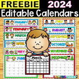 2023 Editable Calendars - Lifetime Updates PDF & POWER POI