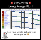 2022-2023 Long Range Plan: See Your School Year At a Glance!