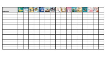 Preview of 2022-2023 SSYRA Jr K-2 Student Tracking List