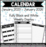 2023 - 2025 Calendar
