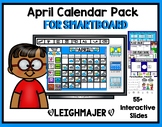 2024 April Calendar and Math Pack for Smartboard