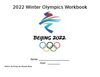 Preview of 2022 Beijing Winter Olympics Workbook