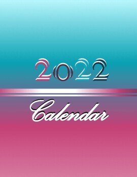 Preview of 2022 Calendar New Year Months Calendar