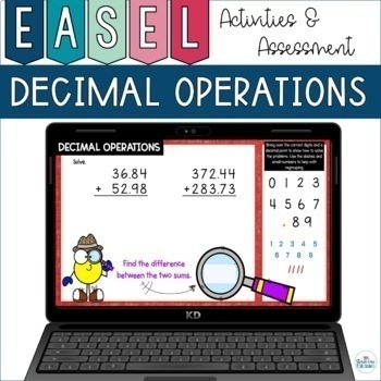 Preview of 2022 EASEL | Decimal Operations 