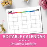 2022 Editable Calendar Printable Free Update May Calendar 2022 2023
