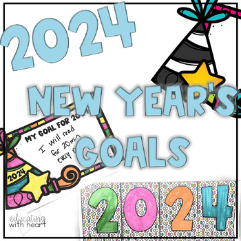 Preview of 2024 Goal Setting Templates