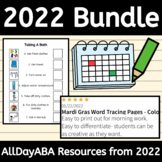 2022 Growing Bundle of ABA Therapy Activities, Worksheets,