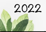 2022 Leaf Monthly Planner