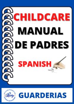 Preview of 2022 Manual de Padres para Guarderia en Español - Childcare - Preschool