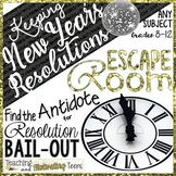 2022 New Year's Activities Escape Room | Keep Resolutions 