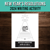 2024 New Year's Resolution Bulletin Board Decor | Art and 