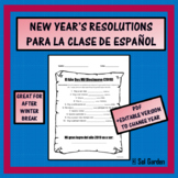2024 - New Year's Resolutions in Spanish -Editable