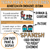 2022 SPANISH Texas Pre-K 4 Guidelines: Alfabetización emer
