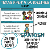 2022 SPANISH Texas Pre-K 4 Guidelines: Ciencias