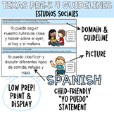 2022 SPANISH Texas Pre-K 4 Guidelines: Estudios sociales