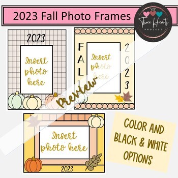 Preview of 2023 Student Thanksgiving Frames | Keepsake frames | Gifts for parents