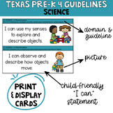 2022 Texas Pre-K 4 Guidelines: Science
