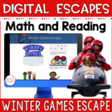 2022 Winter Games Digital Escape Room - Math, Reading, Cri