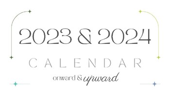 Preview of 2023-2024 Calendar Template