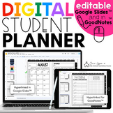 2023-2024 Digital Student Planner | Google Slides™ | GoodNotes™