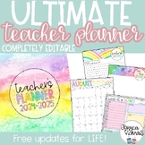 2023-2024 Editable Ultimate Teacher Planning Kit - Newly Updated!