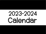 2023-2024 Interactive Promethean ActivInspire Calendar