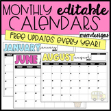 2023-2024 Monthly Editable & Printable Calendars, Google S